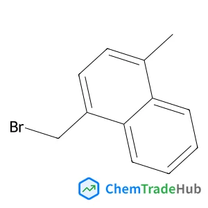 1-(bromomethyl)-4-methylnaphthalene structure
