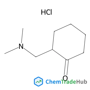 2-[(Dimethylamino)methyl]cyclohexanone hydrochloride (1:1)