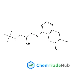 (2R,3S)-5-{2-Hydroxy-3-[(2-methyl-2-propanyl)amino]propoxy}-1,2,3,4-tetrahydro-2,3-naphthalenediol