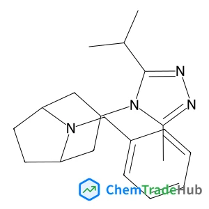 (3-exo)-8-Benzyl-3-(3-isopropyl-5-methyl-4H-1,2,4-triazol-4-yl)-8-azabicyclo[3.2.1]octane