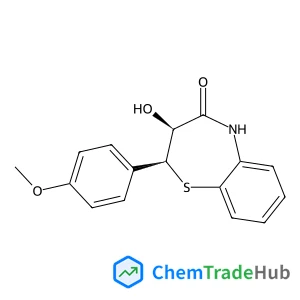 (2S,3S)-3-Hydroxy-2-(4-methoxyphenyl)-2,3-dihydro-1,5-benzothiazepin-4(5H)-one