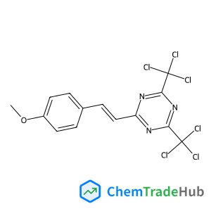 2-(4-Methoxystyryl)-4,6-bis(trichloromethyl)-1,3,5-triazine