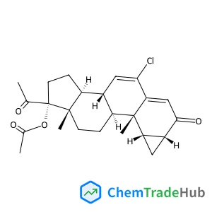 (1R,3aS,3bR,7aR,8aS,8bS,8cS,10aS)-1-Acetyl-5-chloro-8b,10a-dimethyl-7-oxo-1,2,3,3a,3b,7,7a,8,8a,8b,8c,9,10,10a-tetradecahydrocyclopenta[a]cyclopropa[g]phenanthren-1-yl acetate