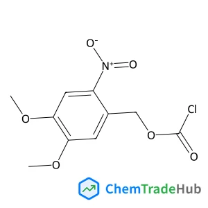 4,5-Dimethoxy-2-nitrobenzyl carbonochloridate