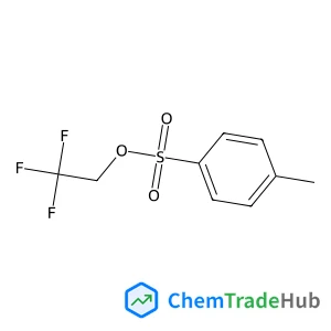 2,2,2-Trifluoroethyl 4-methylbenzenesulfonate Chemical_Structure_Of