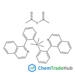 Bis[2-(1-isoquinolinyl)phenyl]iridium(1+) 2,4-dioxopentan-3-ide