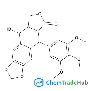 9-Hydroxy-5-(3,4,5-trimethoxyphenyl)-5,5a,8a,9-tetrahydrofuro[3',4'6,7]naphtho[2,3-d][1,3]dioxol-6(8H)-one
