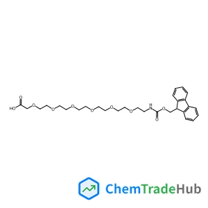 1-(9H-Fluoren-9-yl)-3-oxo-2,7,10,13,16,19,22-heptaoxa-4-azatetracosan-24-oic acid