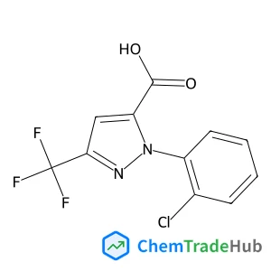 1-(2-Chlorophenyl)-3-(trifluoromethyl)-1H-pyrazole-5-carboxylic acid