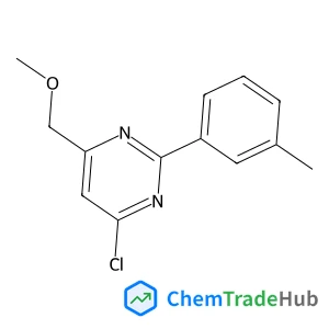 4-Chloro-6-(methoxymethyl)-2-(3-methylphenyl)pyrimidine