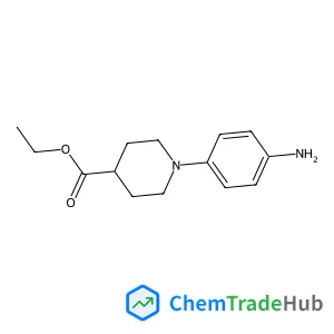 Ethyl 1-(4-aminophenyl)-4-piperidinecarboxylate