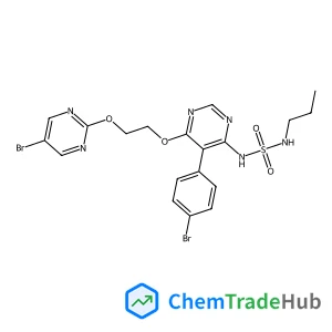 N-[5-(4-Bromophenyl)-6-{2-[(5-bromo-2-pyrimidinyl)oxy]ethoxy}-4-pyrimidinyl]-N'-propylsulfuric diamide