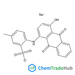 Sodium 2-[(4-hydroxy-9,10-dioxo-9,10-dihydro-1-anthracenyl)amino]-5-methylbenzenesulfonate
