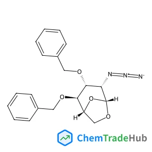 1,6-anhydro-2-azido-3,4-di-O-benzyl-2-deoxy--D-glucopyranose