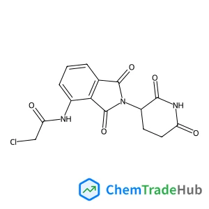 2-Chloro-N-[2-(2,6-dioxo-3-piperidinyl)-1,3-dioxo-2,3-dihydro-1H-isoindol-4-yl]acetamide