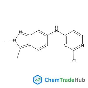 N-(2-Chloro-4-pyrimidinyl)-2,3-dimethyl-2H-indazol-6-amine
