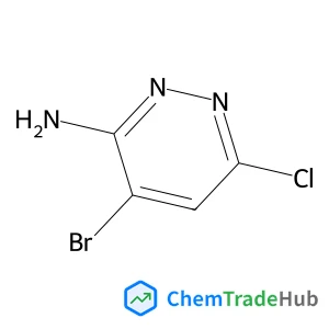 4-Bromo-6-chloro-3-pyridazinamine