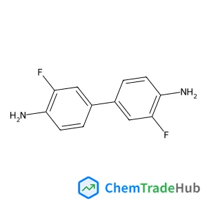 4,4'-Diamino-3,3'-difluorobiphenyl structure 4,4'-Diamino-3,3'-difluorobiphenyl structure