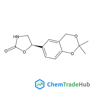 (5R)-5-(2,2-Dimethyl-4H-1,3-benzodioxin-6-yl)-1,3-oxazolidin-2-one