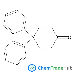 4,4-Diphenyl-2-cyclohexen-1-one structure 4,4-Diphenyl-2-cyclohexen-1-one structure