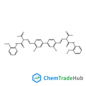 2,2'-[(3,3'-Dichloro-4,4'-biphenyldiyl)di(E)-2,1-diazenediyl]bis[N-(2-methoxyphenyl)-3-oxobutanamide]