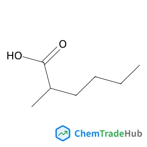 2-Methylhexanoic acid structure 2-Methylhexanoic acid structure