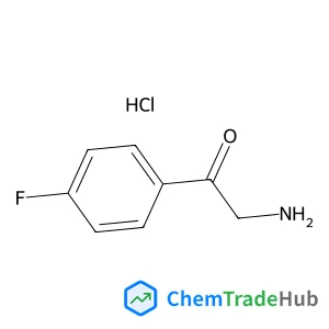 2-Amino-1-(4-fluorophenyl)ethanone hydrochloride (1:1)