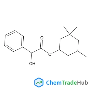 3,3,5-Trimethylcyclohexyl hydroxy(phenyl)acetate structure 3,3,5-Trimethylcyclohexyl hydroxy(phenyl)acetate structure
