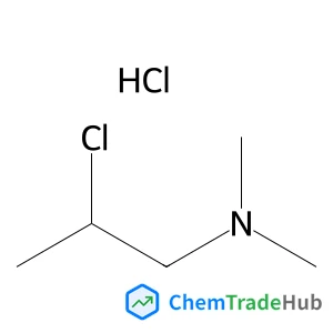 2-Chloro-N,N-dimethyl-1-propanamine hydrochloride (1:1)