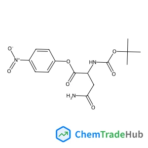 4-Nitrophenyl N~2~-{[(2-methyl-2-propanyl)oxy]carbonyl}-L-asparaginate