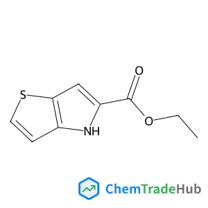 Ethyl 4H-thieno[3,2-b]pyrrole-5-carboxylate structure
