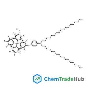 N,N-Dioctadecylanilinium tetrakis(pentafluorophenyl)borate Chemical_Structure_Of