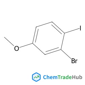2-Bromo-1-iodo-4-methoxybenzene 2-Bromo-1-iodo-4-methoxybenzene