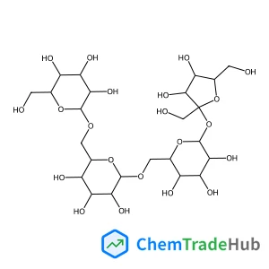 beta-D-Fructofuranosyl alpha-D-galactopyranosyl-(1->6)-alpha-D-galactopyranosyl-(1->6)-alpha-D-glucopyranoside tetrahydrate