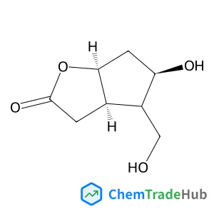 (3aR,5R,6aS)-5-Hydroxy-4-(hydroxymethyl)hexahydro-2H-cyclopenta[b]furan-2-one