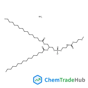 Ammonium 2,3-bis(palmitoyloxy)propyl (2-(((2-methoxyethoxy)carbonyl)amino)ethyl) phosphate