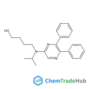 4-[(5,6-Diphenyl-2-pyrazinyl)(isopropyl)amino]-1-butanol