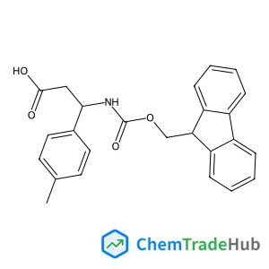 (3R)-3-{[(9H-Fluoren-9-ylmethoxy)carbonyl]amino}-3-(4-methylphenyl)propanoic acid