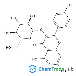 5,7-Dihydroxy-2-(4-hydroxyphenyl)-4-oxo-4H-chromen-3-yl beta-D-glucopyranoside