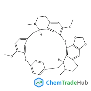 (14S,27R)-22,33-Dimethoxy-13,28-dimethyl-2,5,7,20-tetraoxa-13,28-diazaoctacyclo[25.6.2.2~16,19~.1~3,10~.1~21,25~.0~4,8~.0~14,39~.0~31,35~]nonatriaconta-1(33),3,8,10(39),16,18,21(36),22,24,31,34,37-dod
ecaene