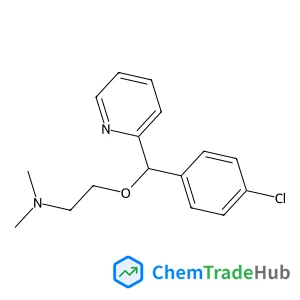 2-[(4-Chlorophenyl)(2-pyridinyl)methoxy]-N,N-dimethylethanamine