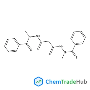 N'~1~,N'~3~-Dimethyl-N'~1~,N'~3~-bis(phenylcarbonothioyl)malonohydrazide