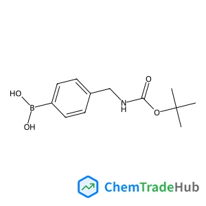 {4-[({[(2-Methyl-2-propanyl)oxy]carbonyl}amino)methyl]phenyl}boronic acid
