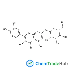 2-(3,4-Dihydroxyphenyl)-3,5-dihydroxy-4-oxo-4H-chromen-7-yl beta-D-glucopyranoside