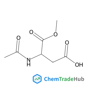 (3S)-3-Acetamido-4-methoxy-4-oxobutanoic acid