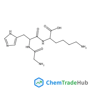 Glycyl-L-histidyl-L-lysine