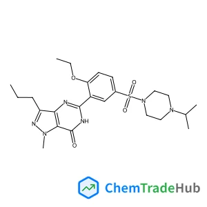 5-(5-{[(3R,5S)-3,5-Dimethyl-1-piperazinyl]sulfonyl}-2-ethoxyphenyl)-1-methyl-3-propyl-1,4-dihydro-7H-pyrazolo[4,3-d]pyrimidin-7-one