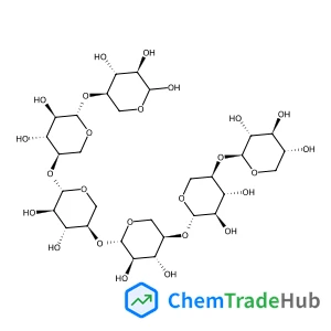 beta-D-Xylopyranosyl-(1->4)-beta-D-xylopyranosyl-(1->4)-beta-D-xylopyranosyl-(1->4)-beta-D-xylopyranosyl-(1->4)-beta-D-xylopyranosyl-(1->4)-D-xylopyranose
