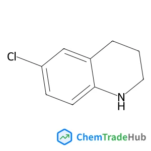 6-Chloro-1,2,3,4-tetrahydroquinoline structure 6-Chloro-1,2,3,4-tetrahydroquinoline structure