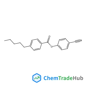 4-Cyanophenyl 4-pentylbenzoate Chemical_Structure_Of